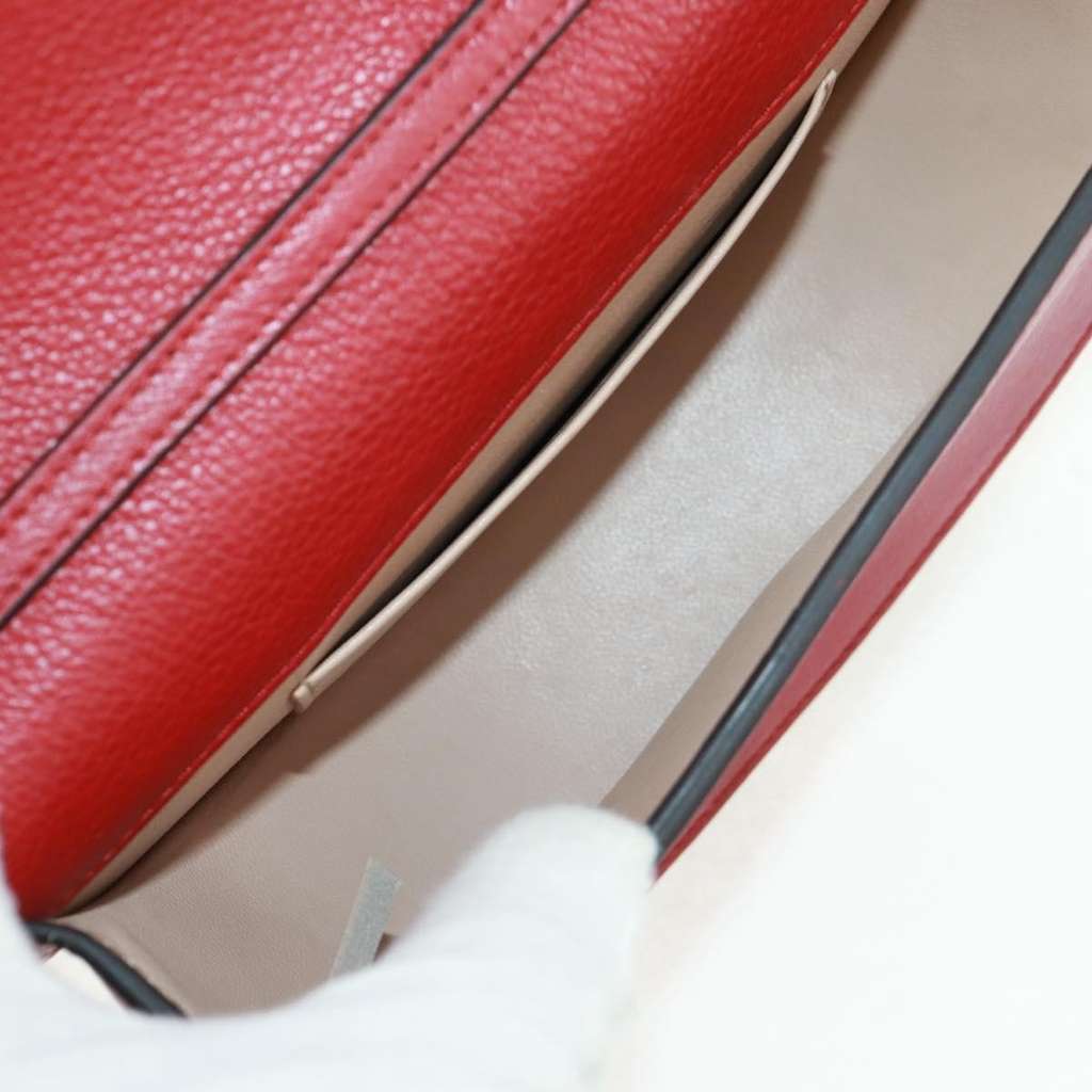 Chloe Nile Minaudière Red Leather Good condition - Box View