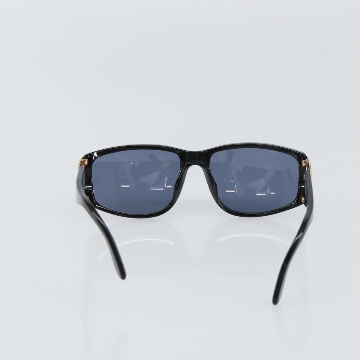 Chanel Logo CC Sunglasses Black Plastic Good condition - Back View