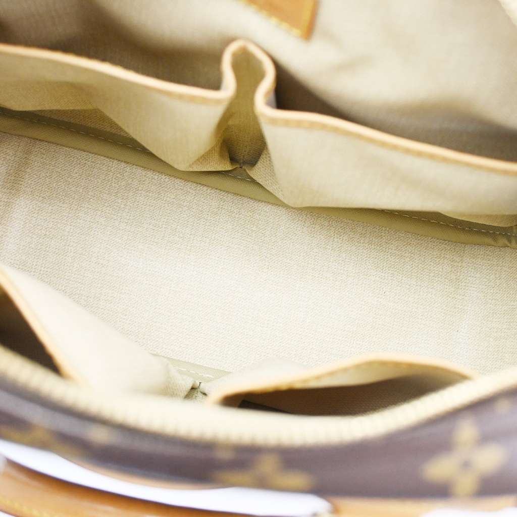 Louis Vuitton Trouville Handbag Brown Leather Good condition - Box View