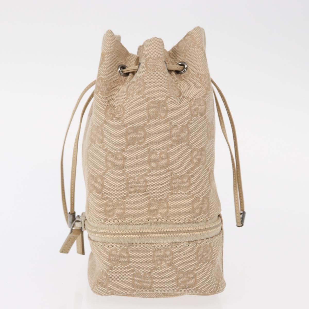 Gucci GG canvas pouch Beige Canvas Good condition - Inside View