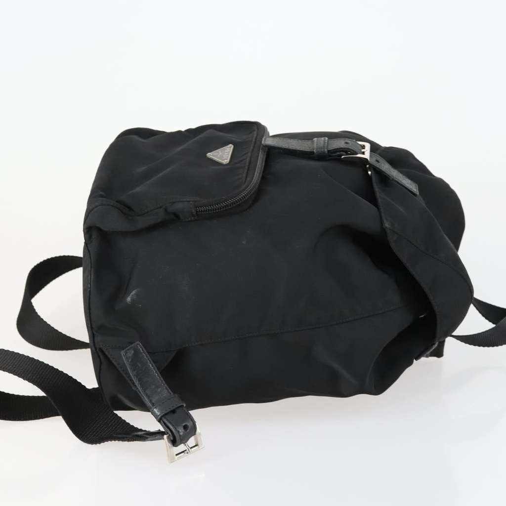 Prada Front Pocket Backpack Black Fair condition - Inside View