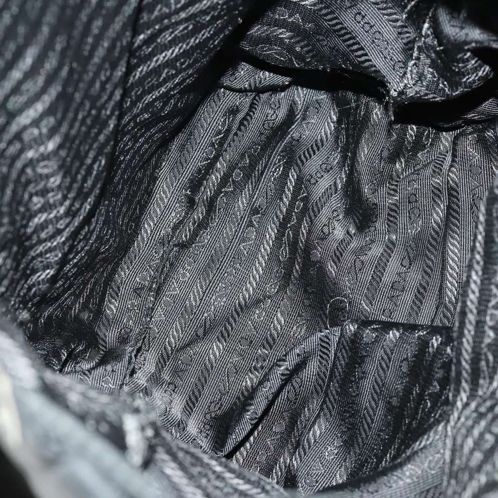 Prada Front Pocket Backpack Black Fair condition - Box View