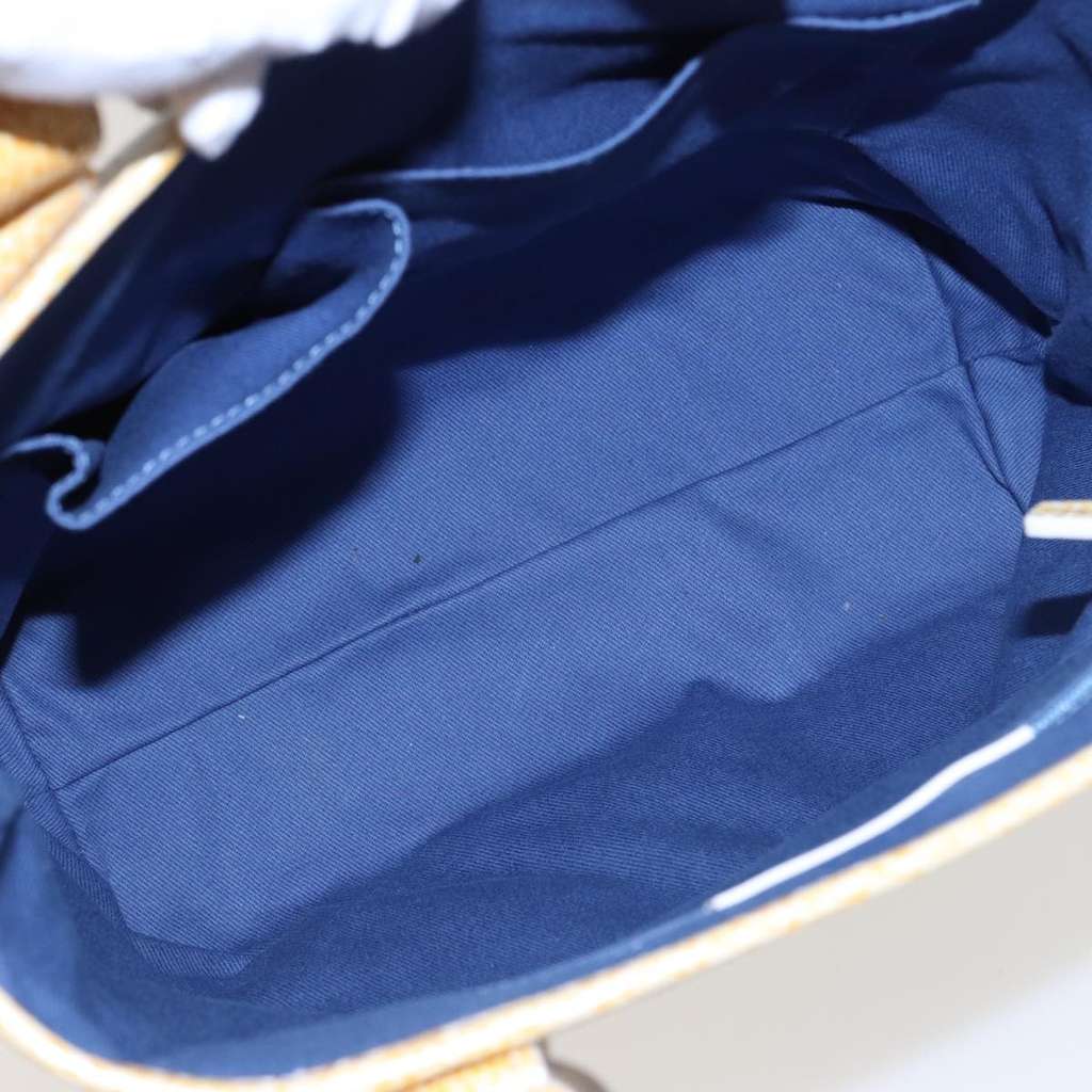 Celine Vintage Macadam Tote bag Yellow Canvas Good condition - Box View