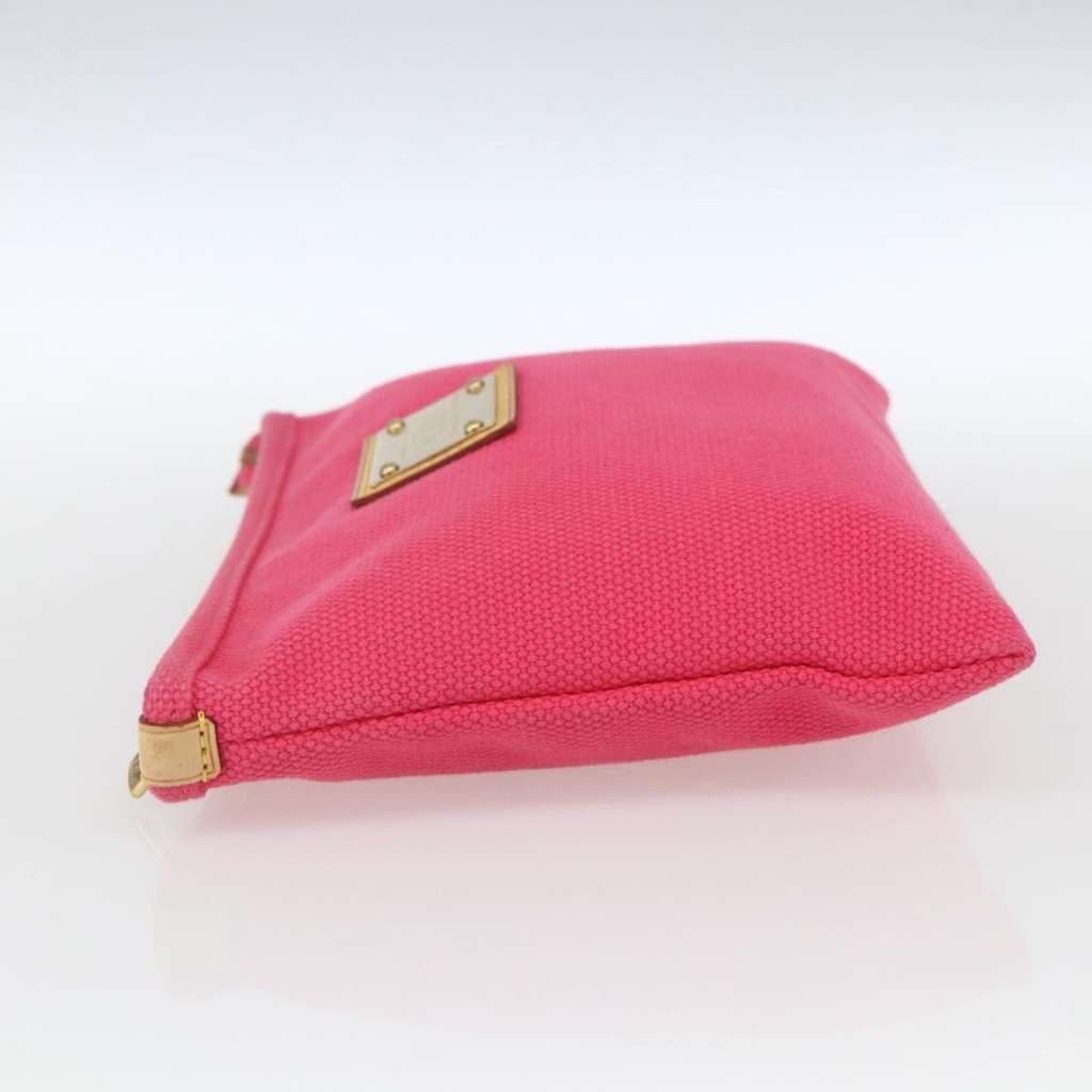 Louis Vuitton Antigua Pouch Pink Canvas Good condition - Inside View