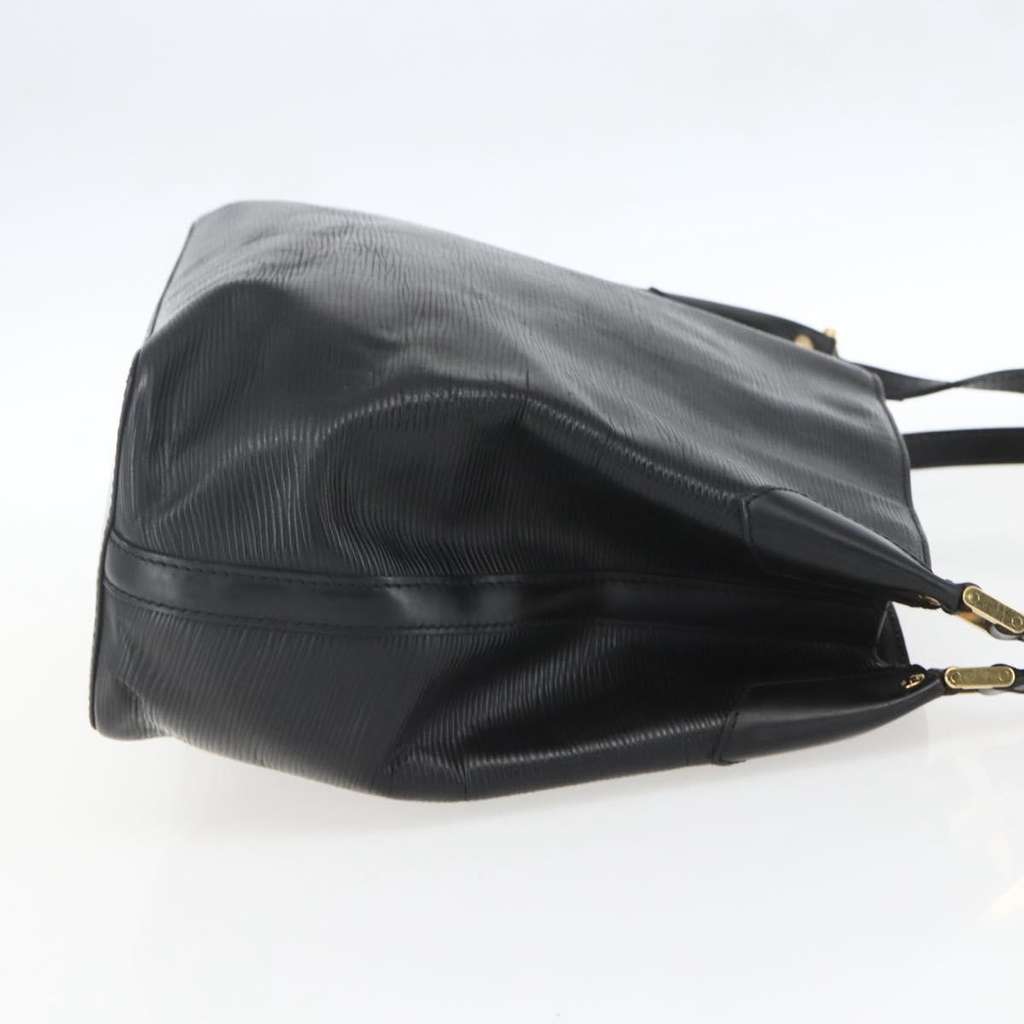 Louis Vuitton Mandara Handbag Black Leather Good condition - Model View