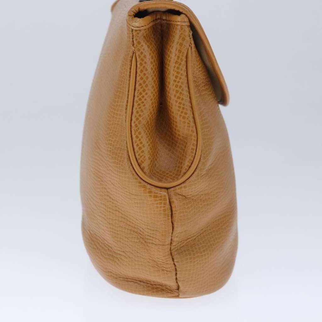 Christian Dior Vintage CD Handbag Brown Leather Good condition - Inside View