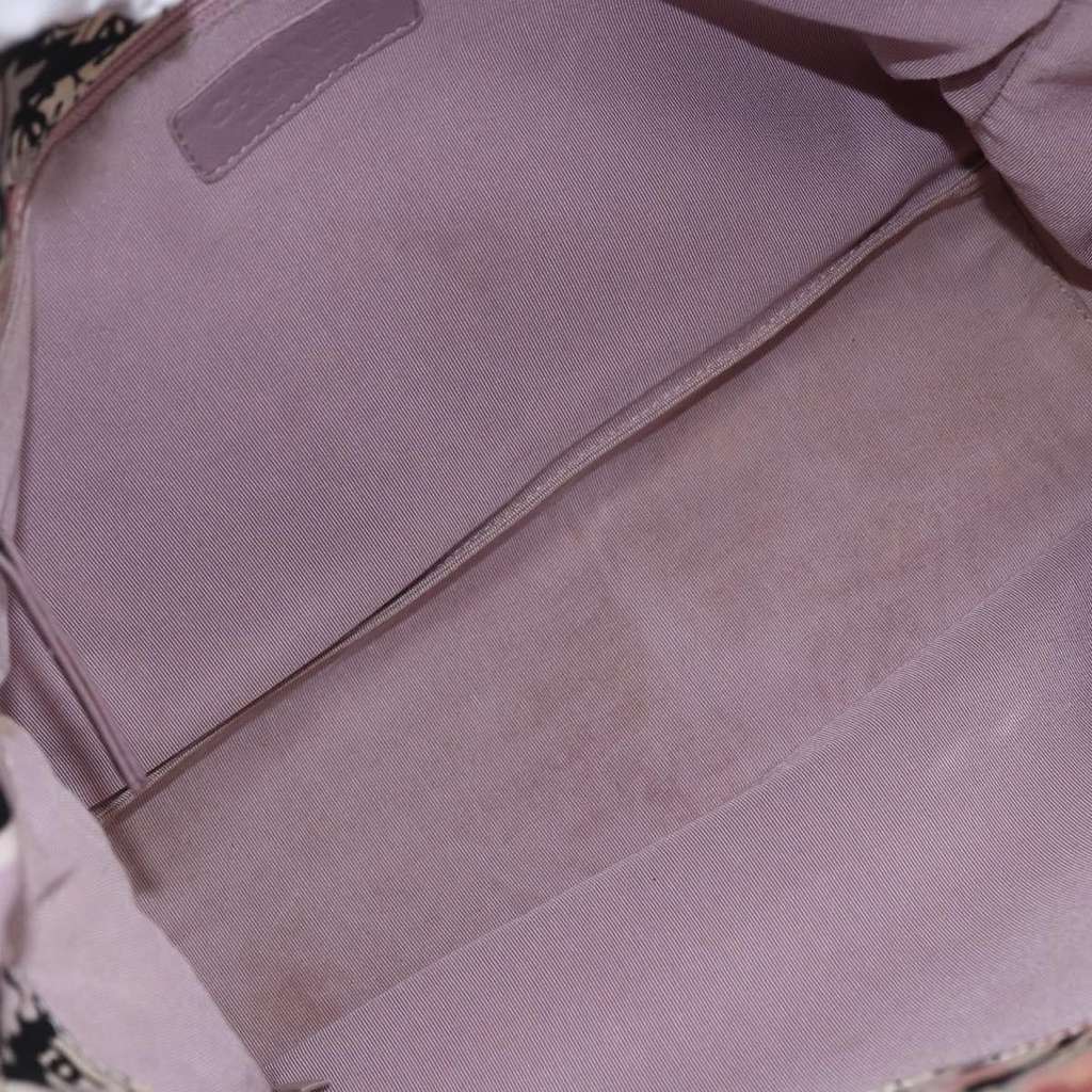 Chanel Vintage Floral Tote Beige Canvas Good condition - Box View