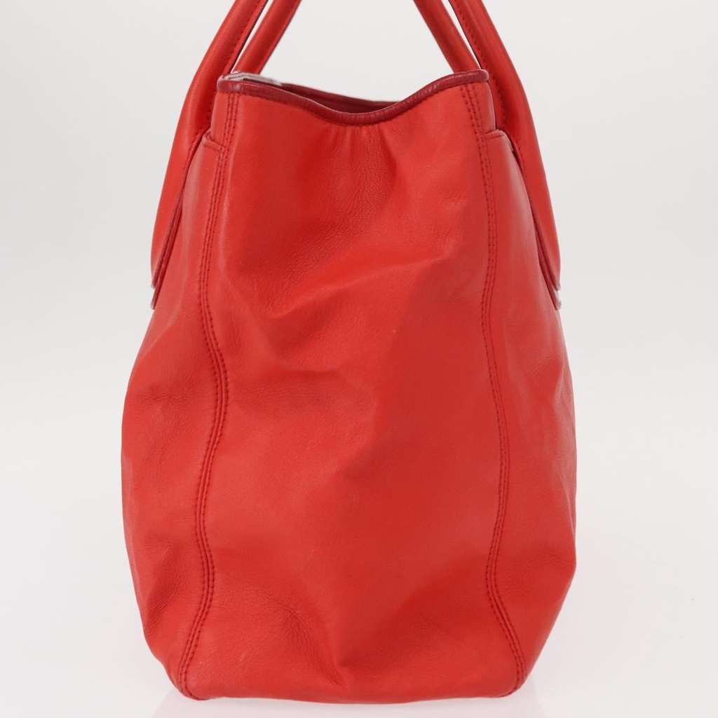 Chanel Cerf Executive Tote Red Leather Good condition - Inside View