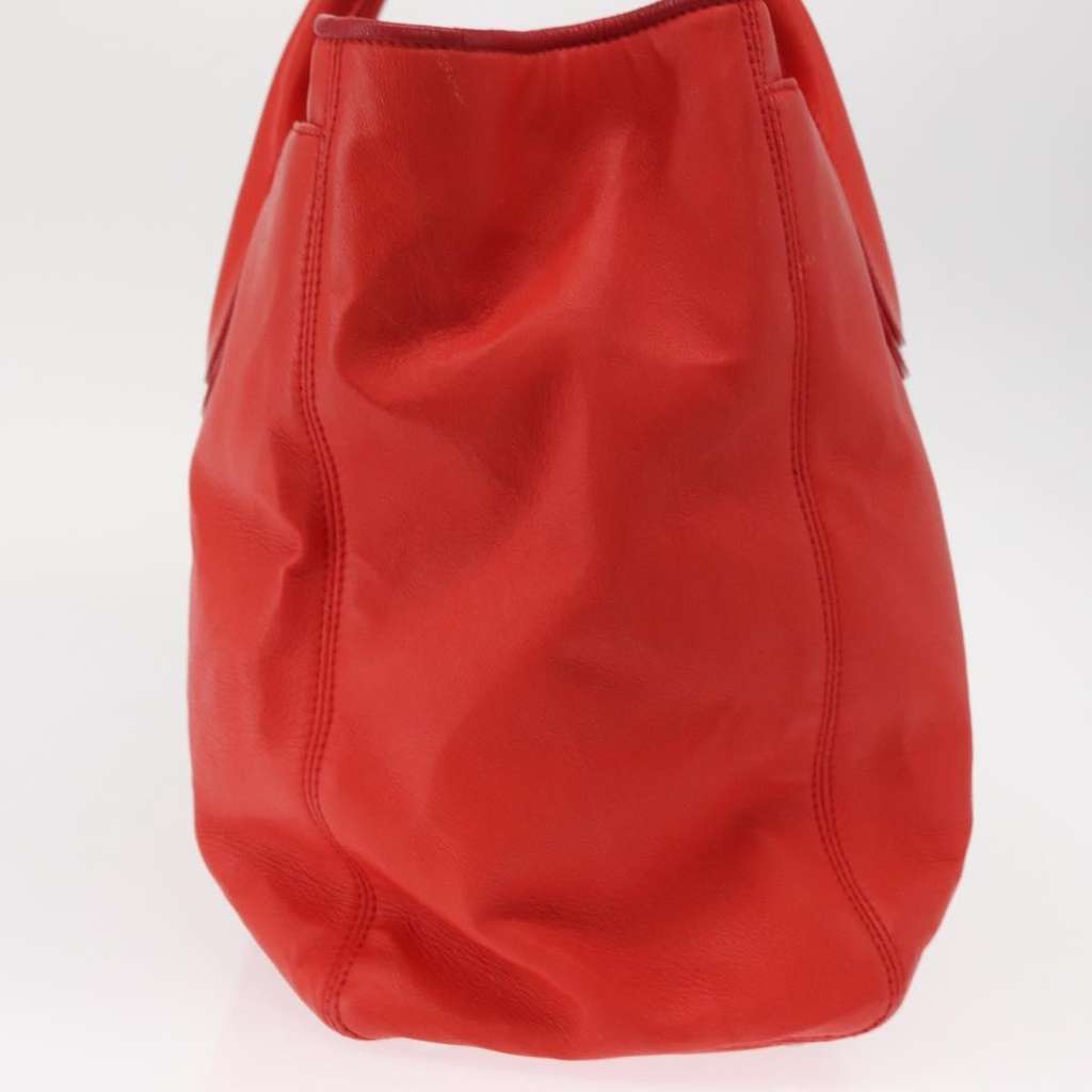 Chanel Cerf Executive Tote Red Leather Good condition - Model View