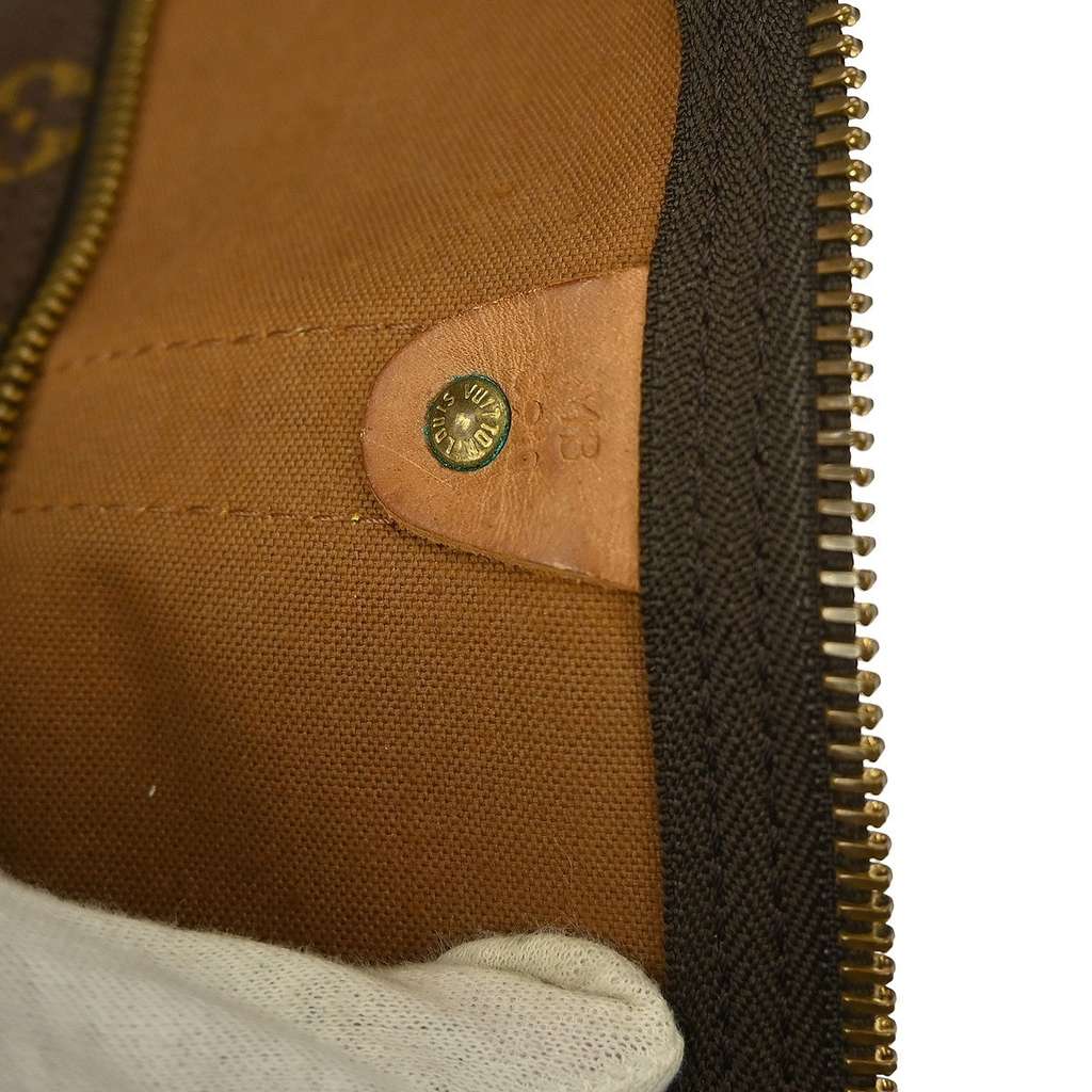 Louis Vuitton Keepall Bag Brown Canvas Fair condition - Box View