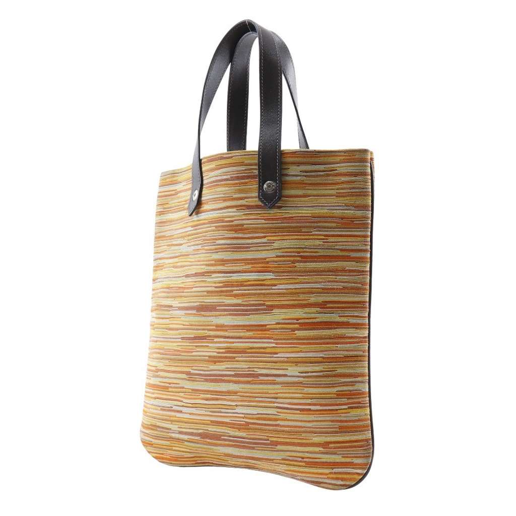 Hermès Ahmedabad Tote Orange Canvas Good condition - Back View
