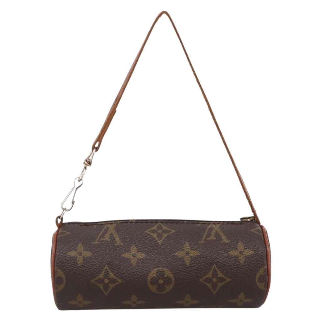 Louis Vuitton Papillon Pochette Brown Canvas Good condition - Back View