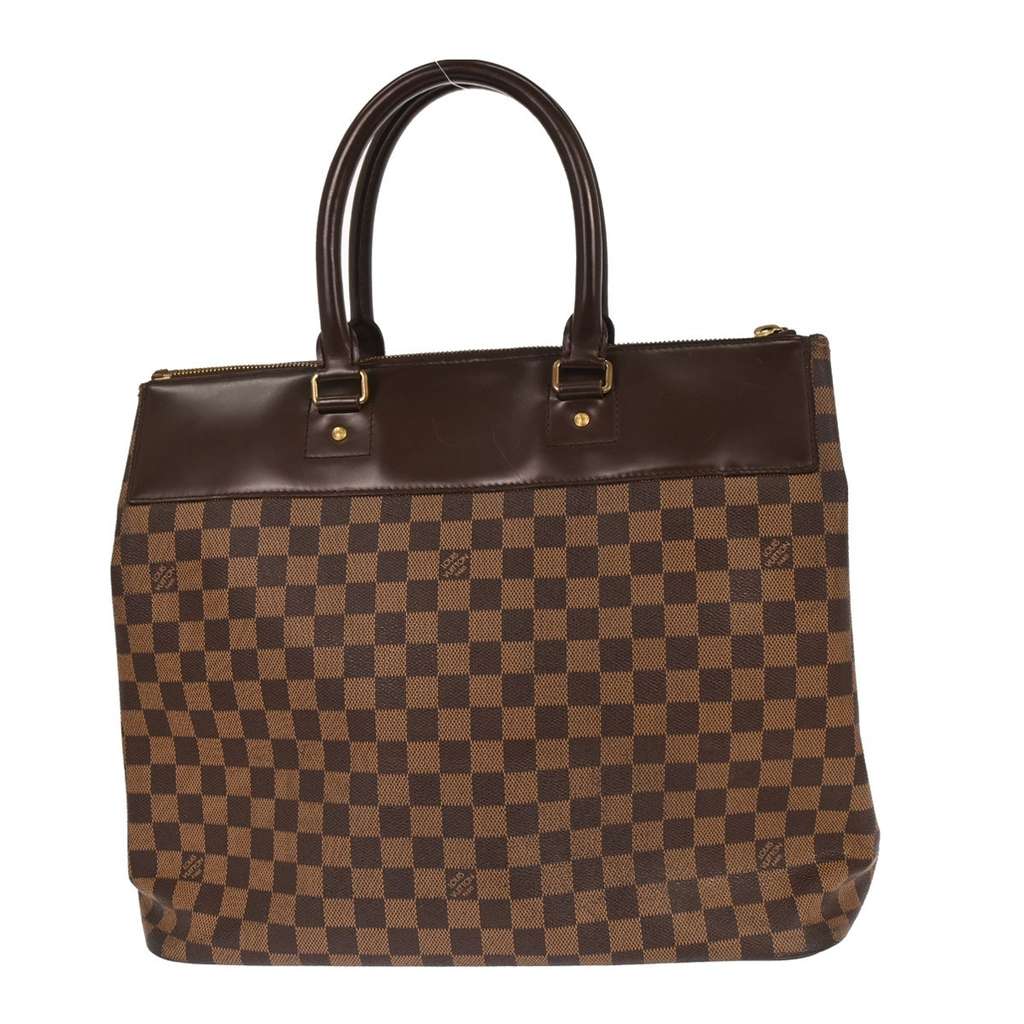 Louis Vuitton Greenwich Travel Bag Brown Canvas Good condition - Back View