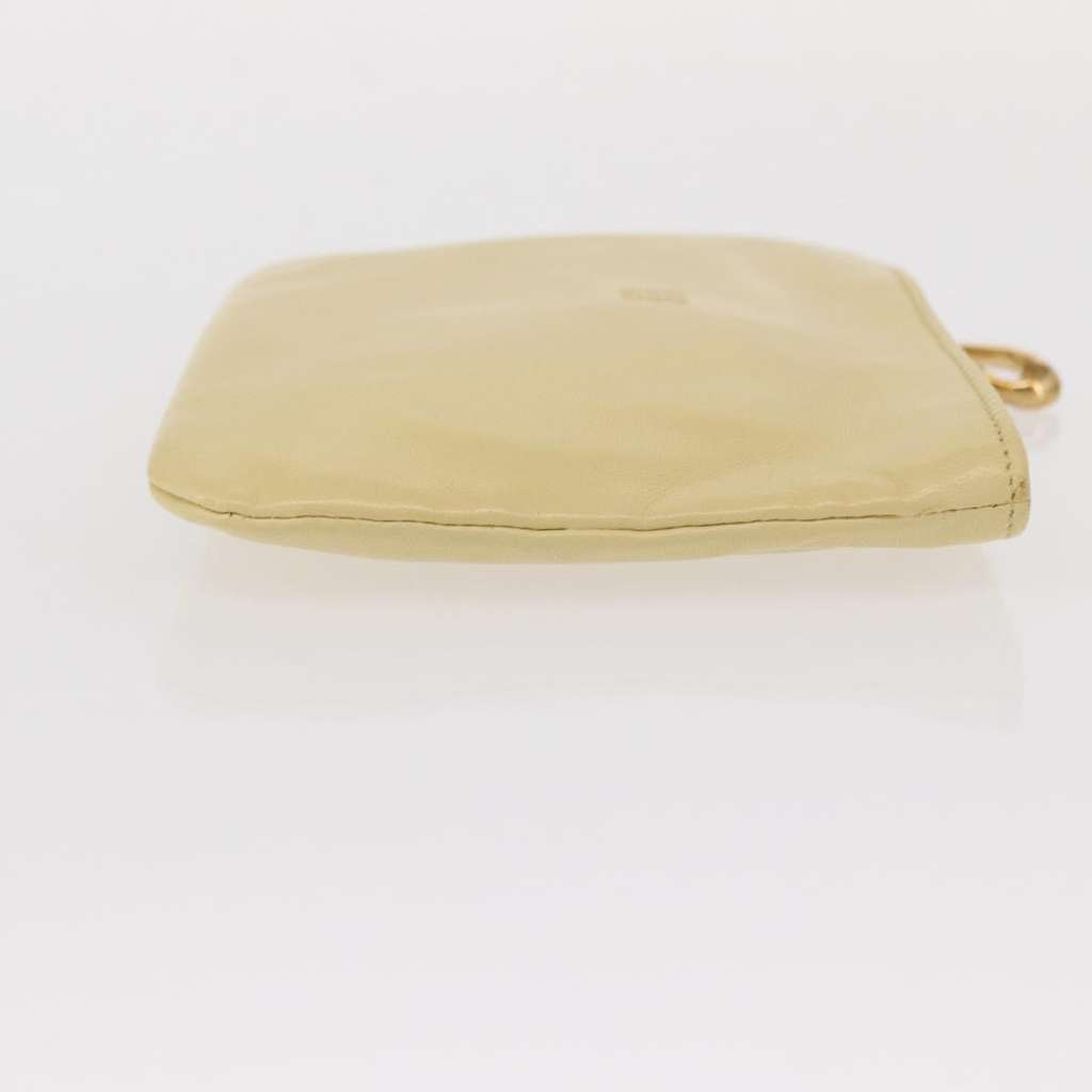 Loewe Pochette Beige Leather Good condition - Inside View