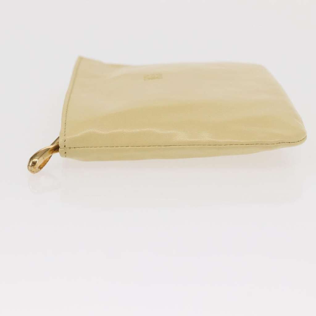 Loewe Pochette Beige Leather Good condition - Model View