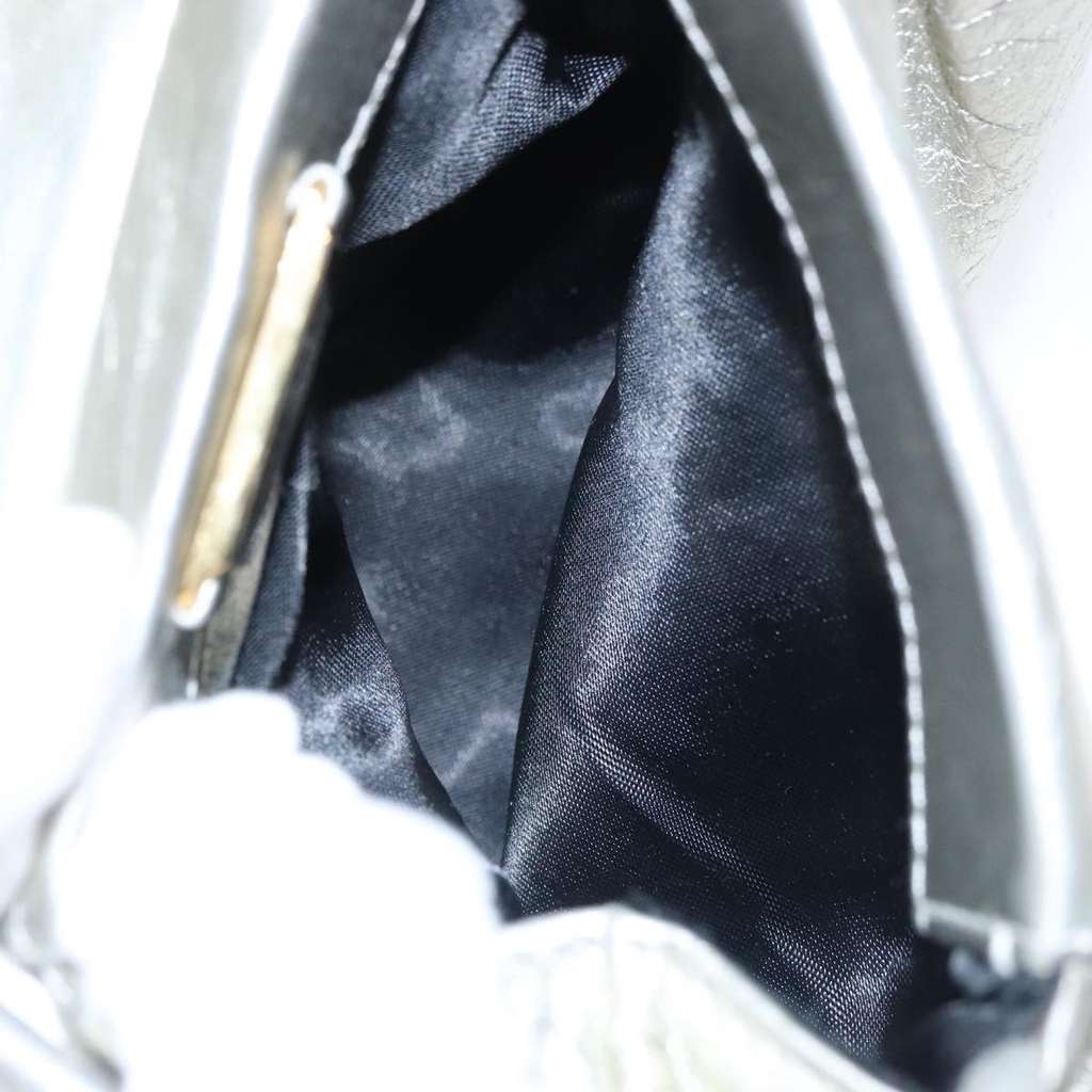 Loewe Vintage Crossbody Silver Leather Good condition - Box View