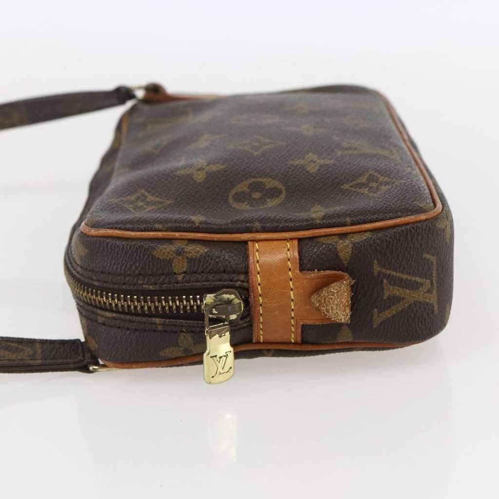 Louis Vuitton Pochette Marly Bandouliere Bag Brown Canvas Good condition - Inside View