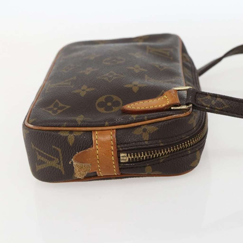 Louis Vuitton Pochette Marly Bandouliere Bag Brown Canvas Good condition - Model View