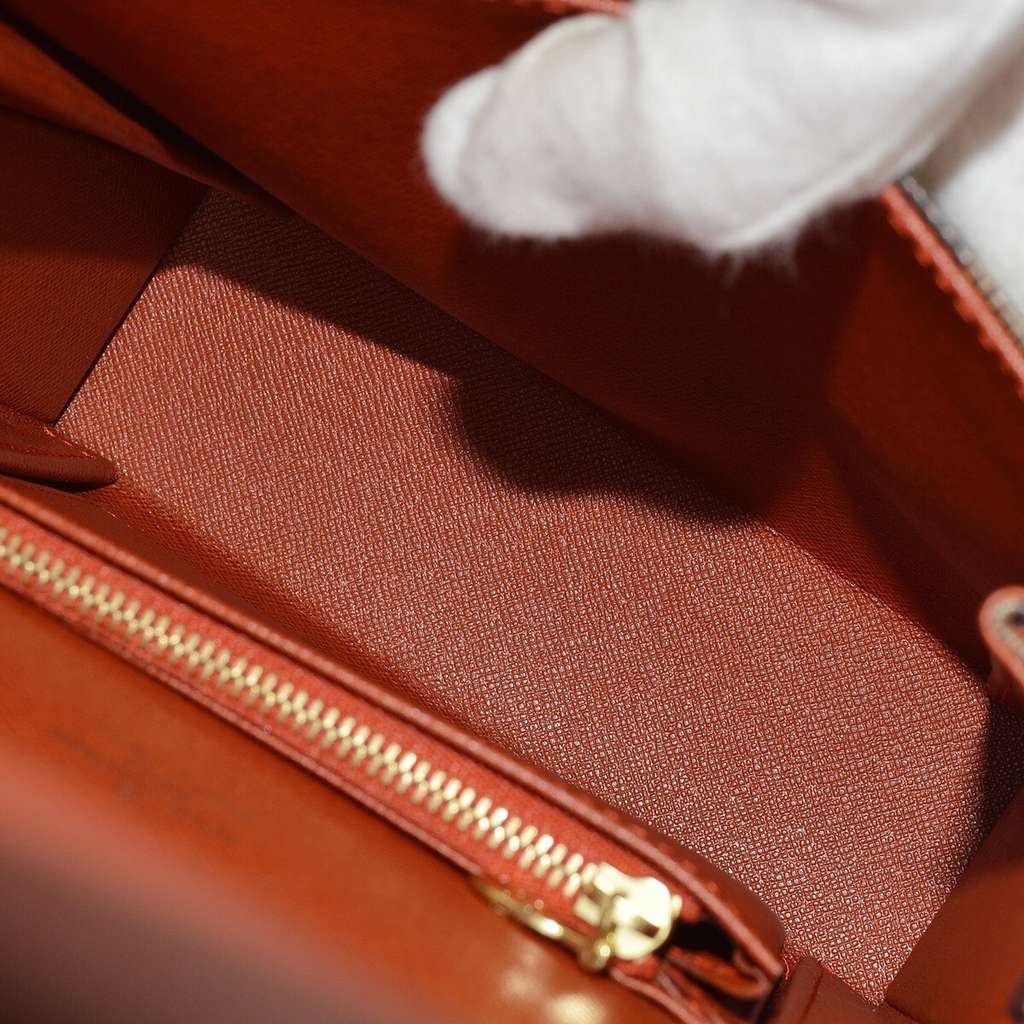 Louis Vuitton Tribeca Handbag Brown Canvas Good condition - Inside View