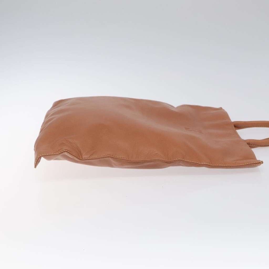 Loewe Anagram handbag Brown Leather Good condition - Inside View