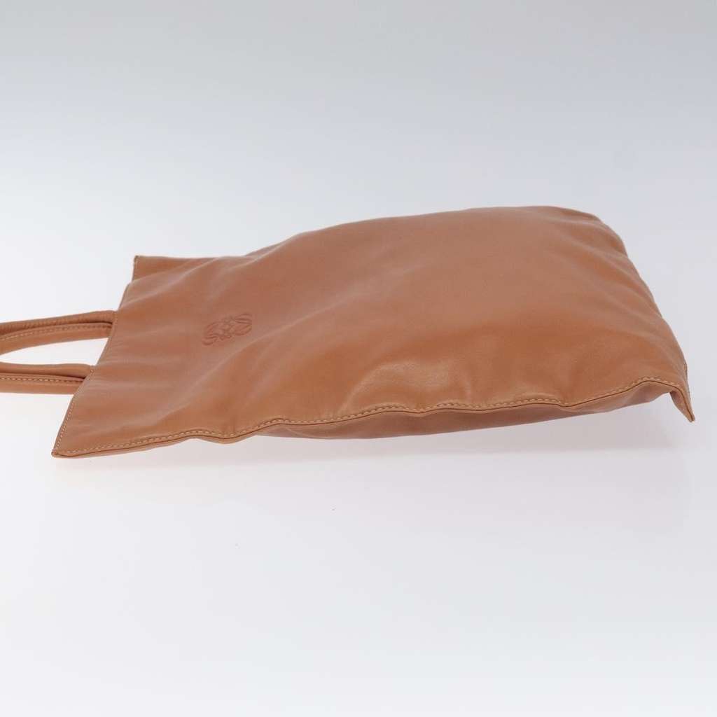 Loewe Anagram handbag Brown Leather Good condition - Model View