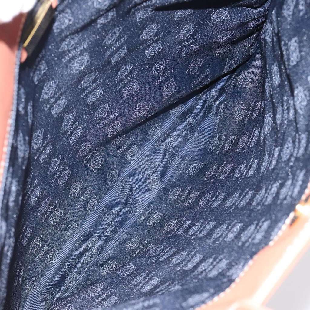 Loewe Anagram handbag Brown Leather Good condition - Box View