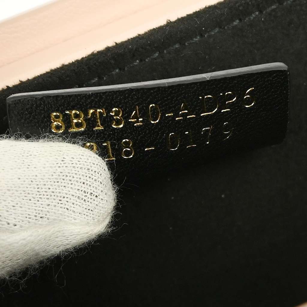 Fendi Logo Horizontal Box Crossbody Bag Pink Leather Good condition - Box View