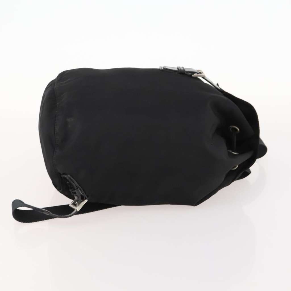 Prada Logo Backpack Black Good condition - Inside View