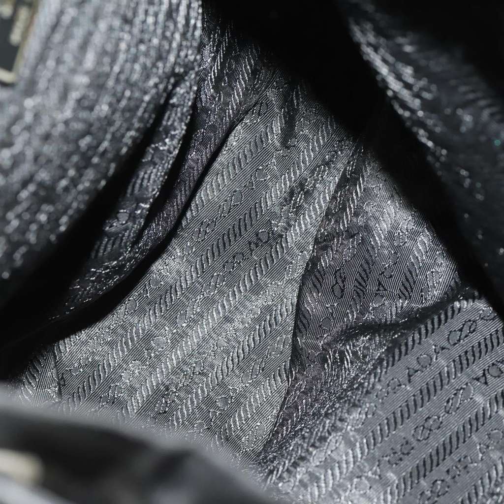 Prada Logo Backpack Black Good condition - Box View