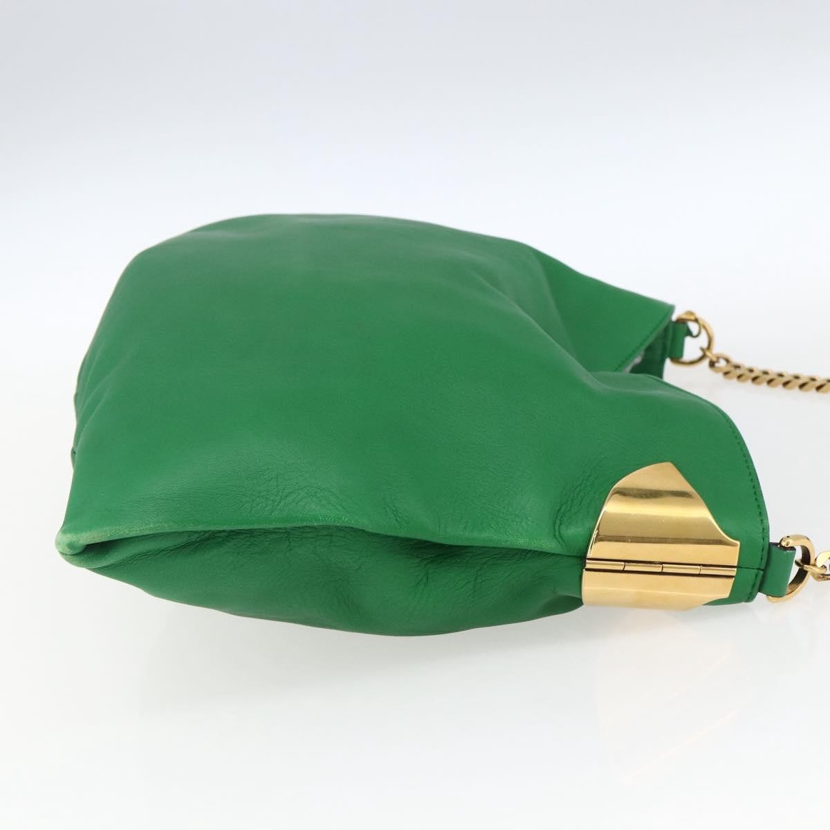 Gucci 1970 Hobo Green Leather Good condition - Model View