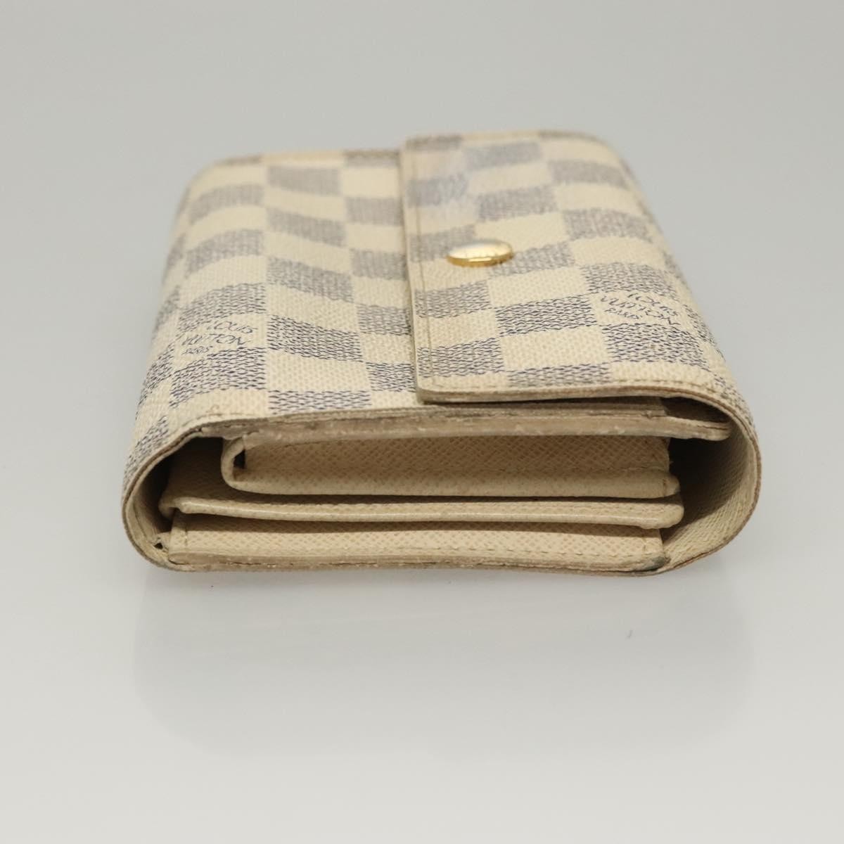 Louis Vuitton Alexandra Wallet White Canvas Good condition - Inside View