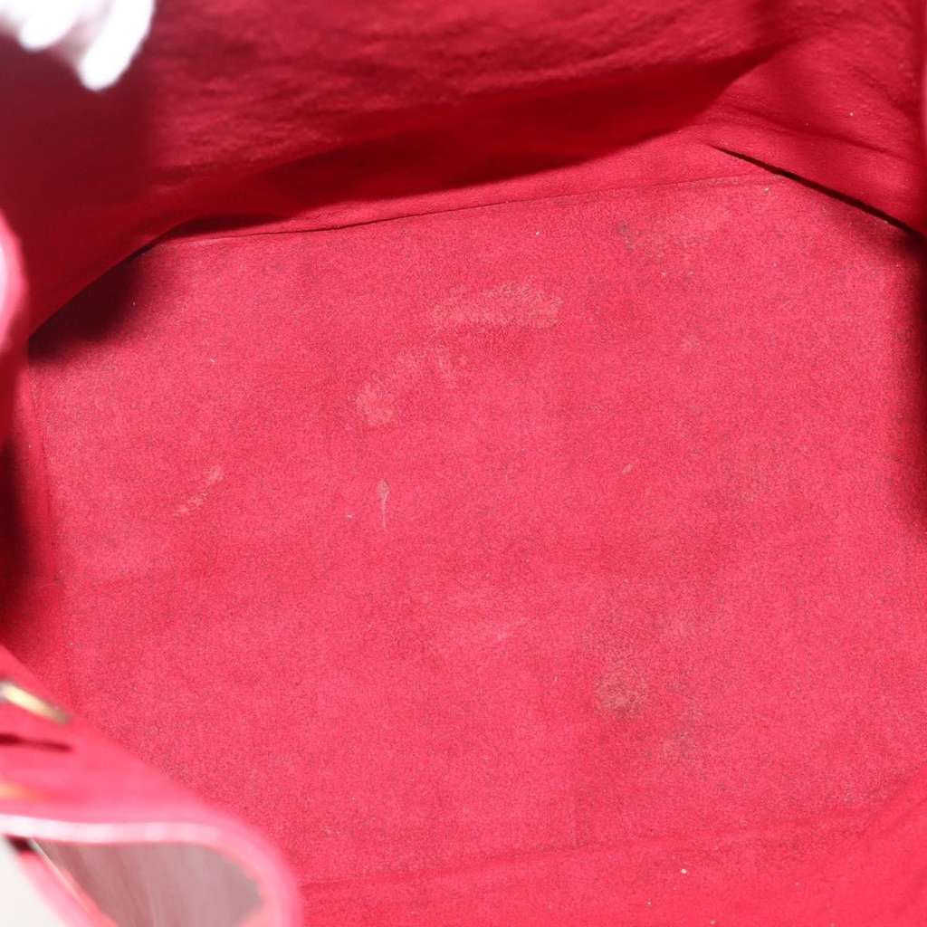 Louis Vuitton Noe Shoulder bag Red Leather Good condition - Box View