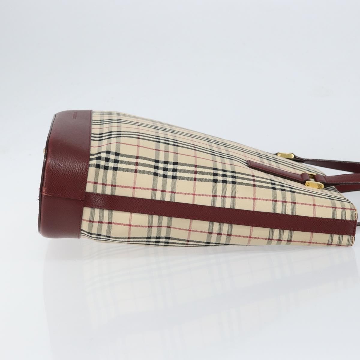 Burberry Nova Check Tote Beige Canvas Good condition - Inside View