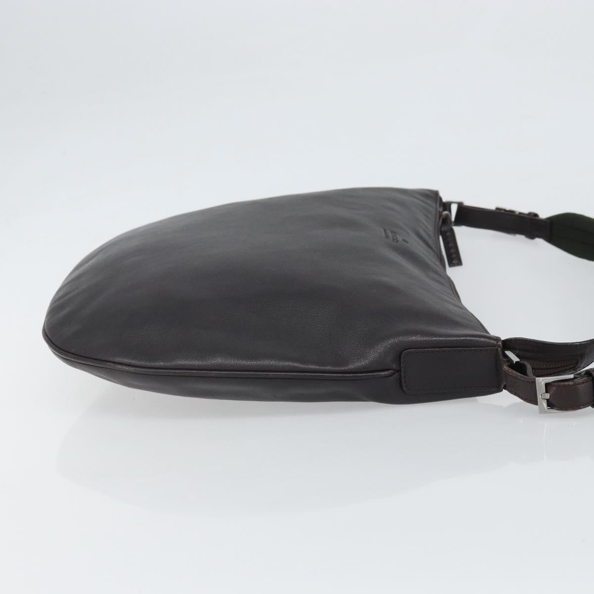 Gucci Vintage Shoulder Bag Black Canvas Good condition - Inside View