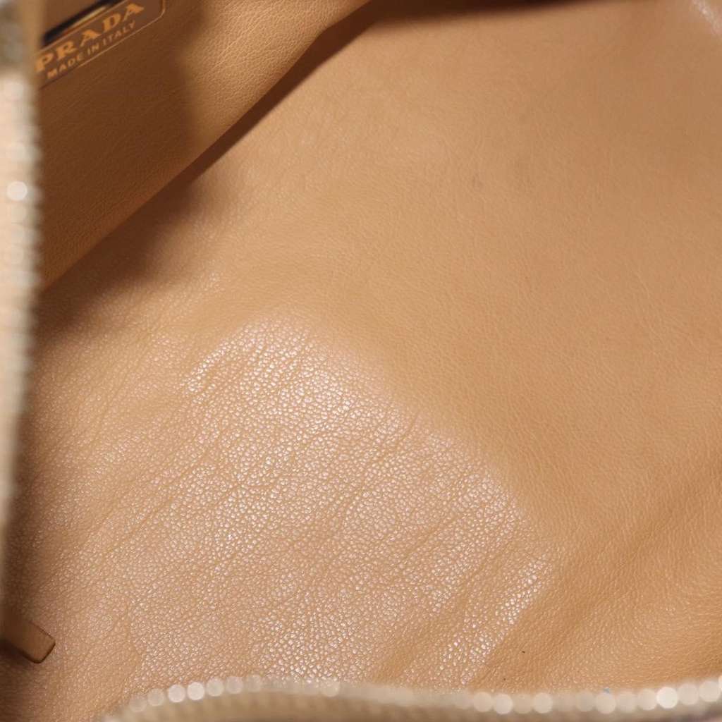 Prada Vintage Shoulder Bag Brown Leather Good condition - Box View