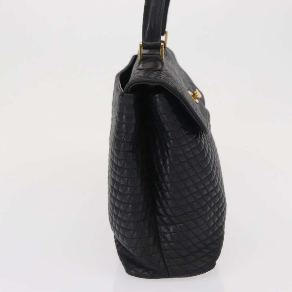 Bally Vintage Handbag Black Leather Good condition - Model View