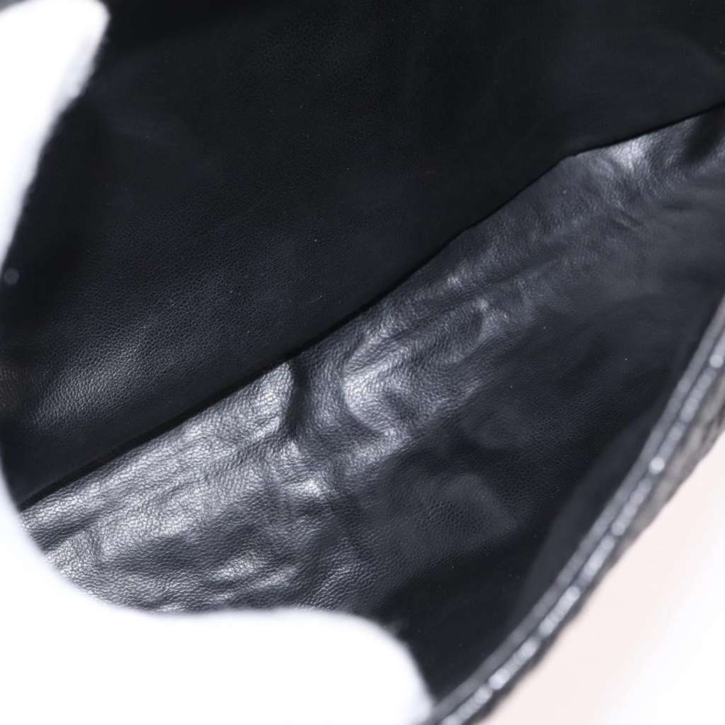 Bally Vintage Handbag Black Leather Good condition - Box View