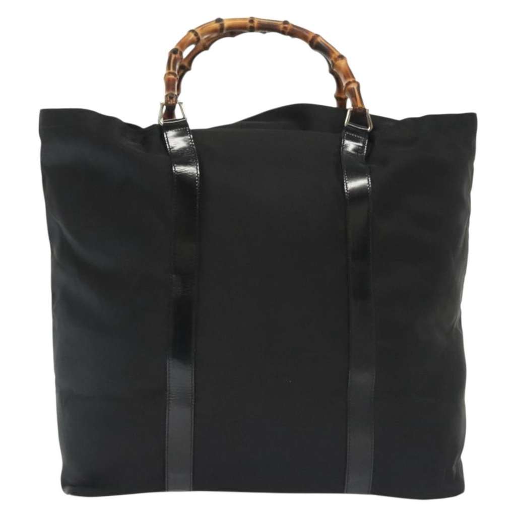 Gucci Bamboo Daily Tote Black Good condition - Back View