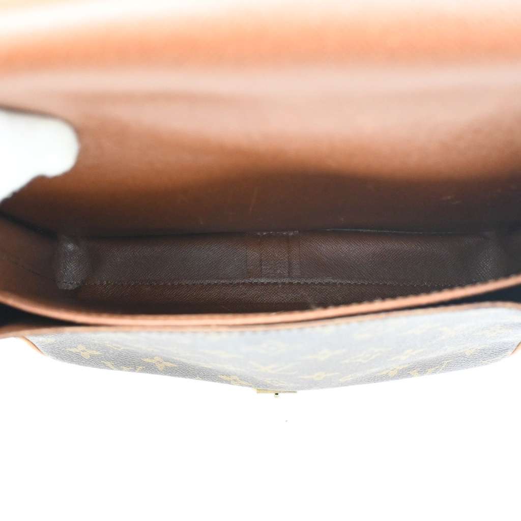 Louis Vuitton Cartouchiere Handbag Brown Canvas Good condition - Box View