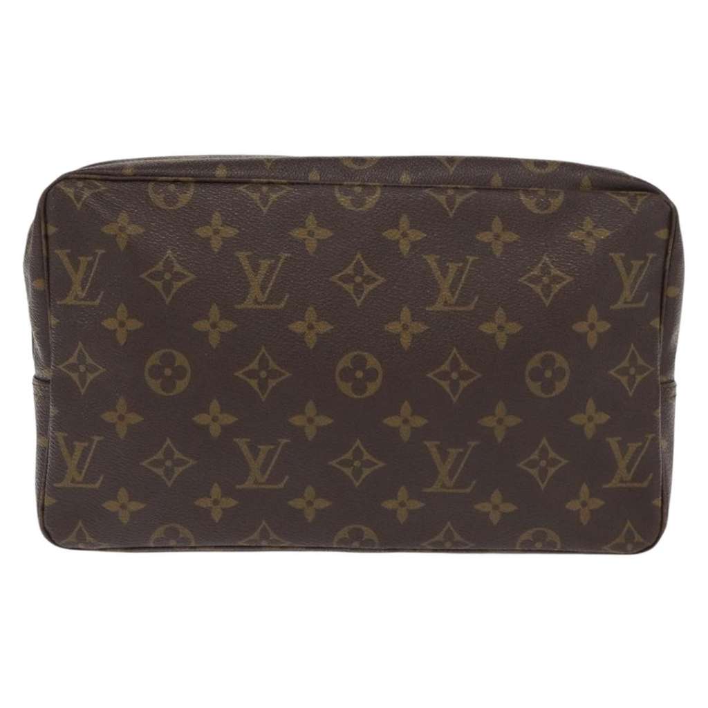 Louis Vuitton Trousse Toilette Brown Canvas Good condition - Back View