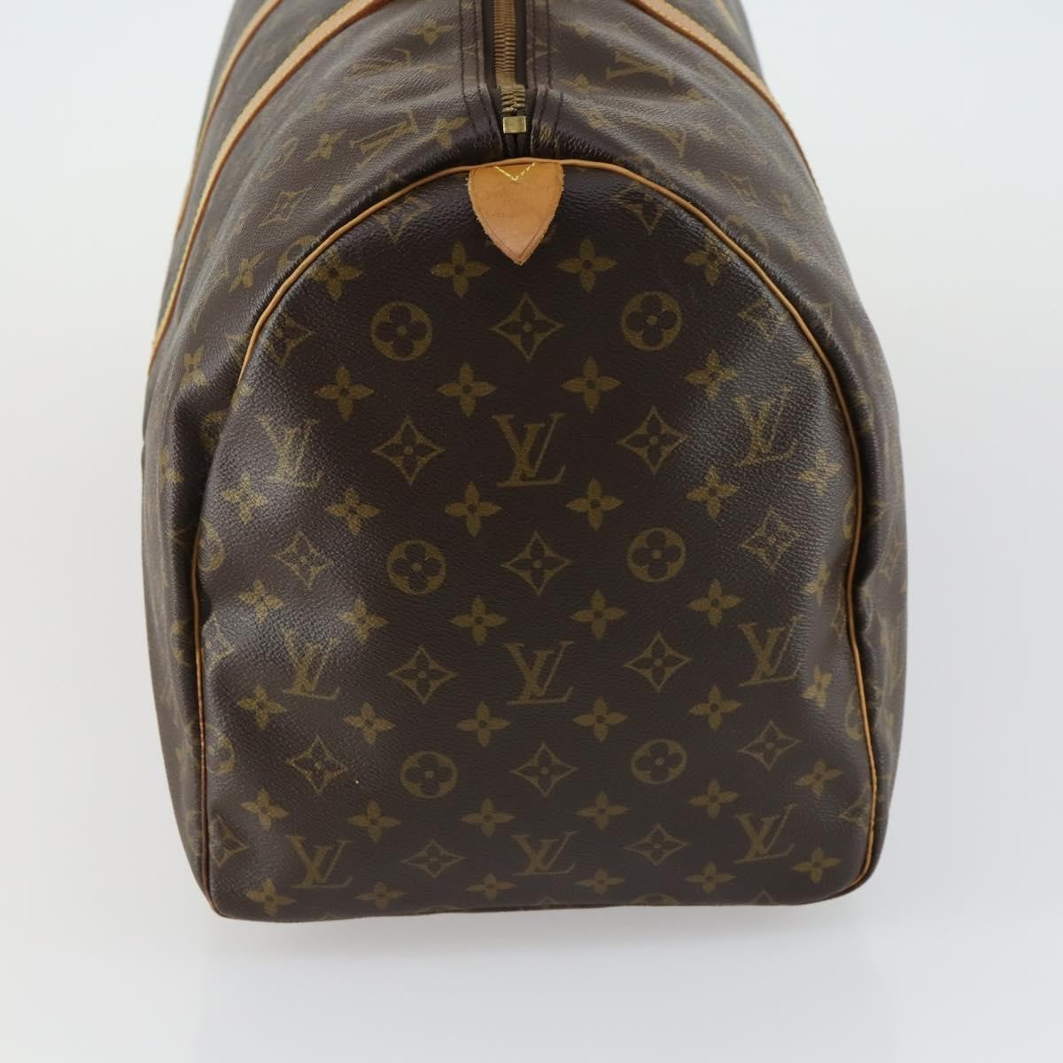 Louis Vuitton Keepall Bag Brown Canvas Good condition - Model View