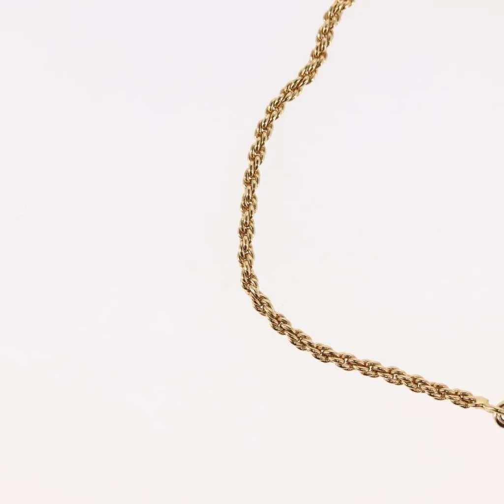 Dior Vintage Logo Bracelet Gold Metal Good - Box View