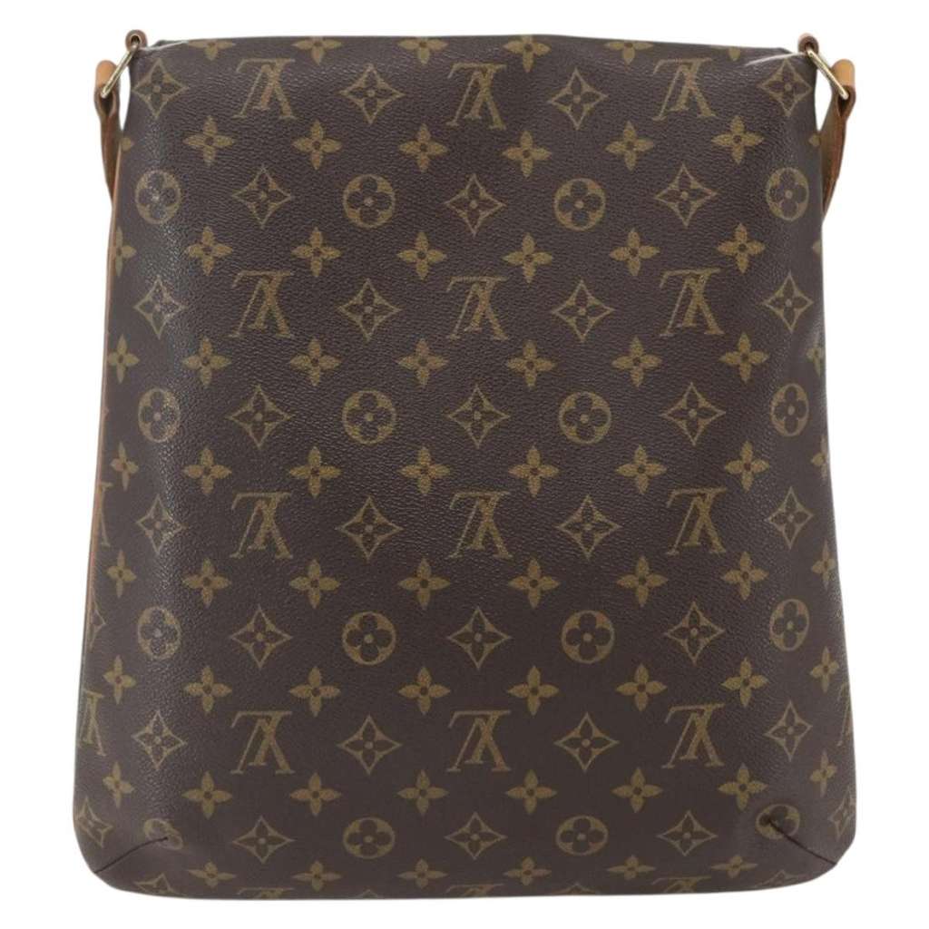 Louis Vuitton Musette Salsa Handbag Brown Canvas Good condition - Back View