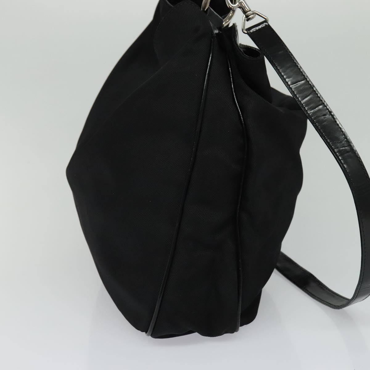 Gucci Vintage Bamboo Shoulder Bag Black Good condition - Inside View