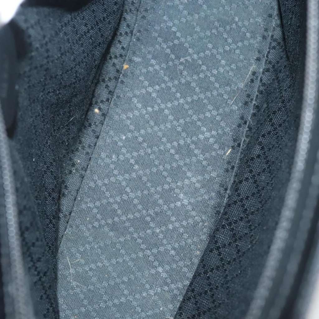 Gucci Vintage Bamboo Handle Tote Black Canvas Good condition - Box View