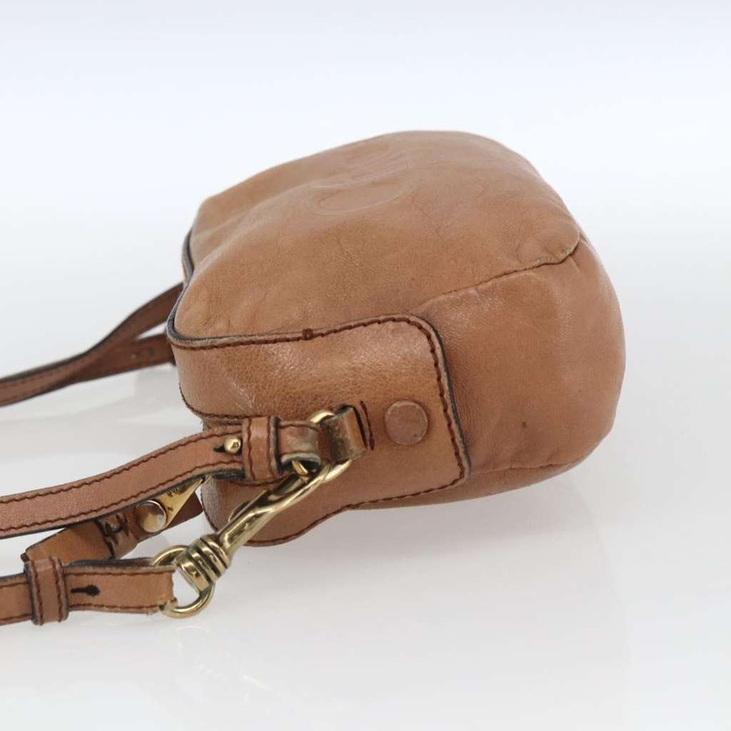 Chloe Vintage Shoulder Bag Brown Leather Good condition - Inside View