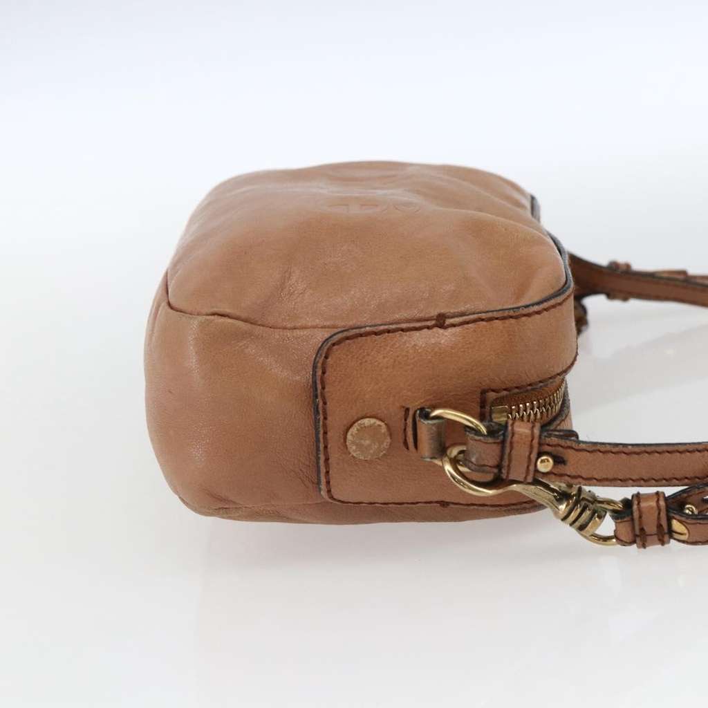 Chloe Vintage Shoulder Bag Brown Leather Good condition - Model View