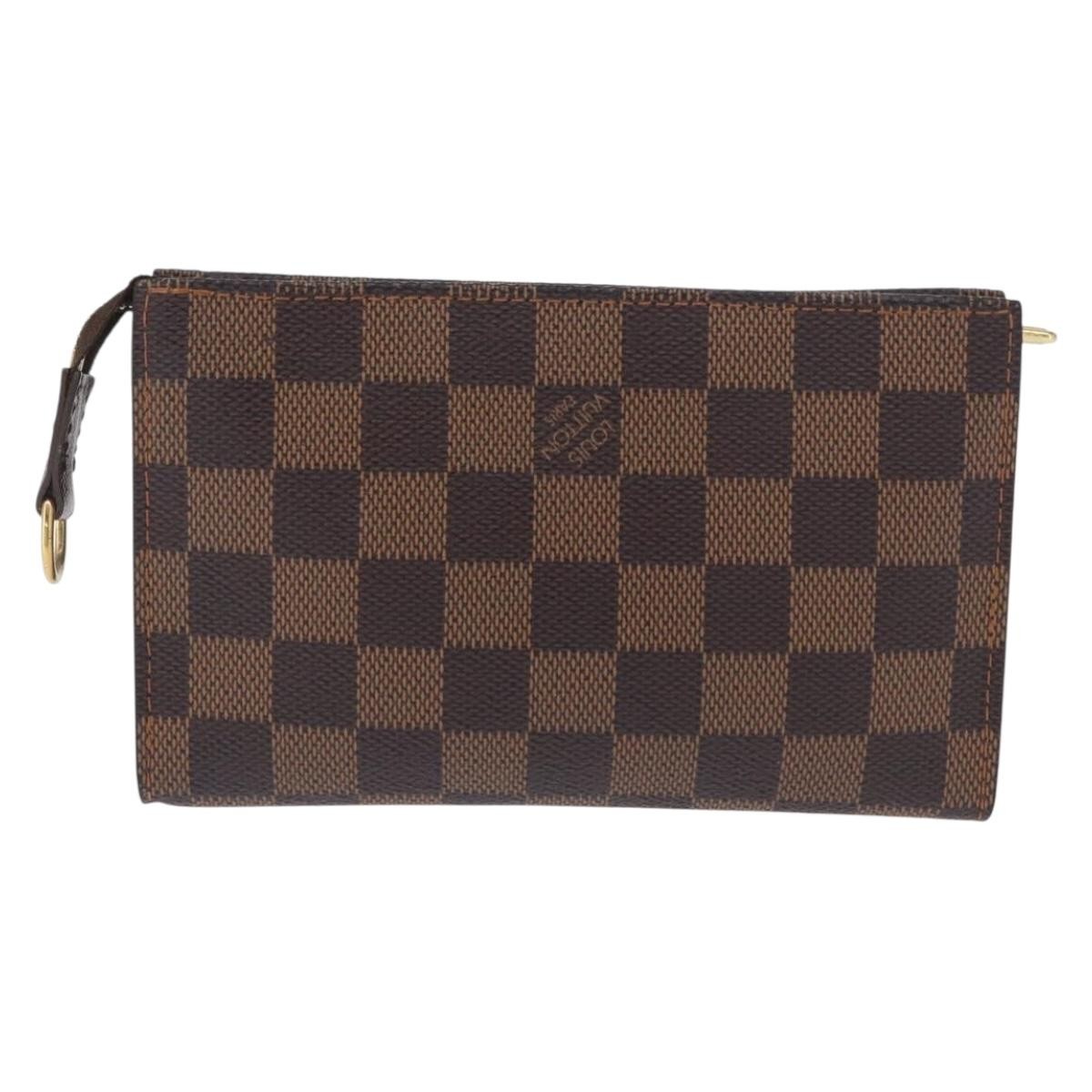 Louis Vuitton Marais Bucket Zip Pouch Brown Canvas Good condition - Back View