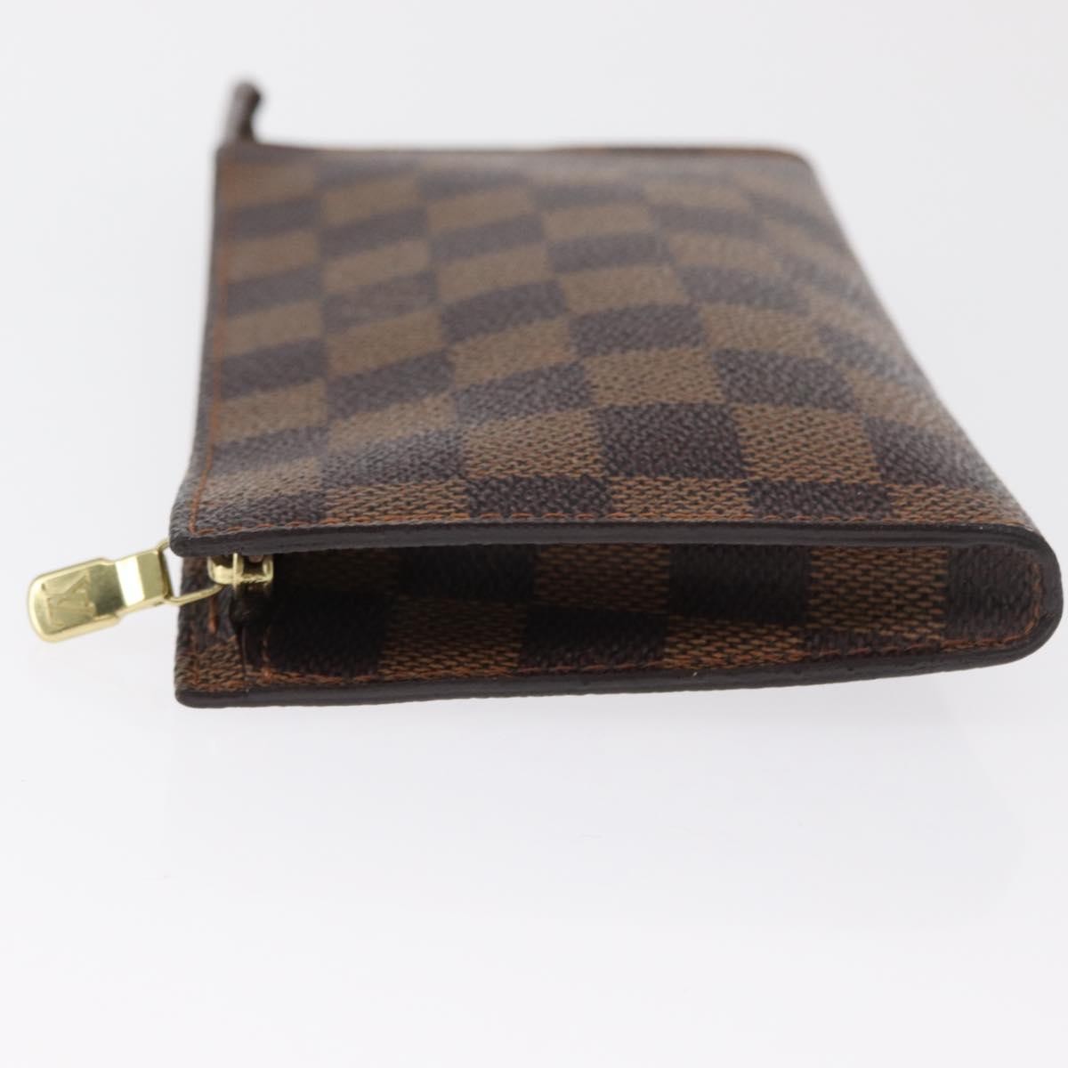 Louis Vuitton Marais Bucket Zip Pouch Brown Canvas Good condition - Model View