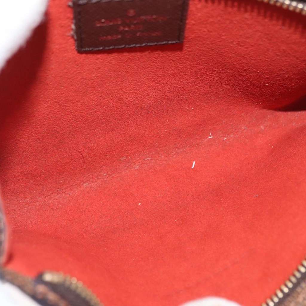 Louis Vuitton Marais Bucket Zip Pouch Brown Canvas Good condition - Box View